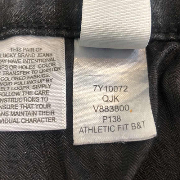 Lucky Brand Men's Athletic Fit Jeans Black Size 40/32 - Picture 9 of 10